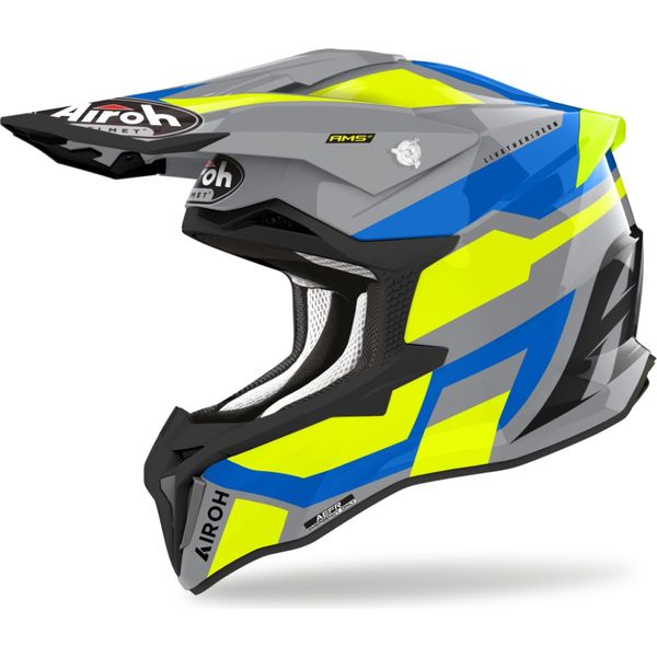 Casco Strycker Glam, Airoh (Giallo, Taglia Xs) 2025-image