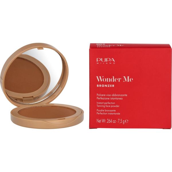 Pupa Wonder Me Bronzer Polvere Viso Perfezione Istantanea 7,5 G Medio Caldo 002-image