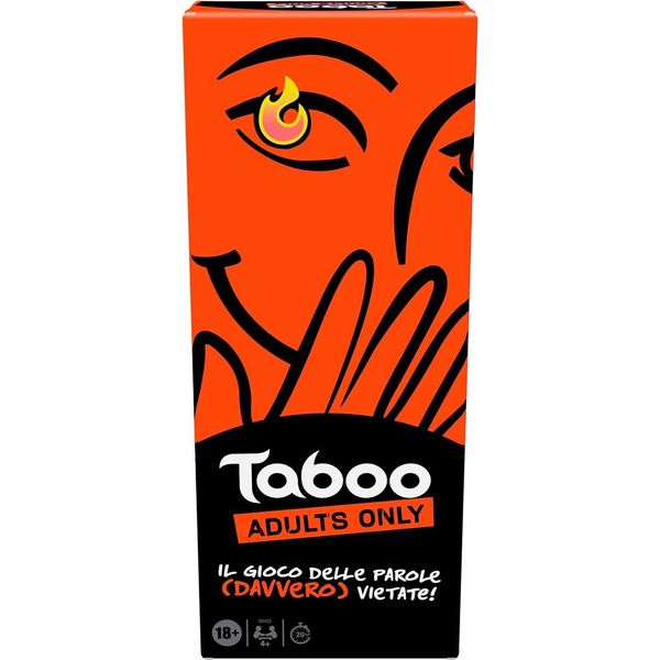 Hasbro Gaming Taboo Solo Adulti 20 Minuti Di Gioco Di Carte Party-image