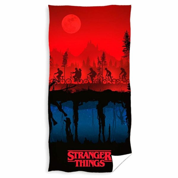 RęCznik PlażOwy Mikrofiber Netflix - Stranger Things, Premium Akcesorium Dla FanóW-image