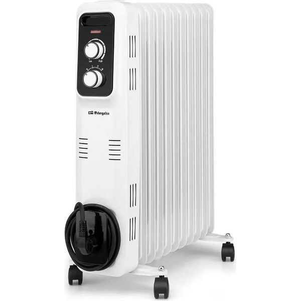 Orbegozo Rl 2500 Indoor Bianco 2500 W Radiatore Elettrico Ad Olio De-image