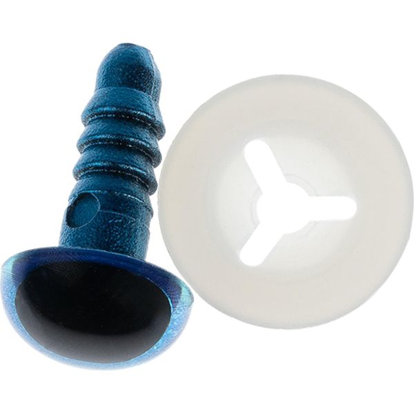 Occhielli - Diametro 12 Mm - 10 Pezzi - Blu, Metallizzato-image