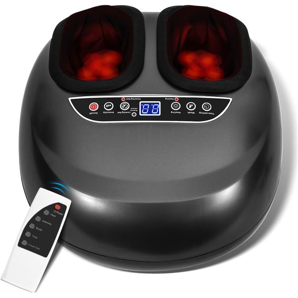 Hengda Massaggiatore Elettrico Per Piedi Massaggiatore Portatile Per Piedi Con Funzione Di Calore Per I Viaggi-image