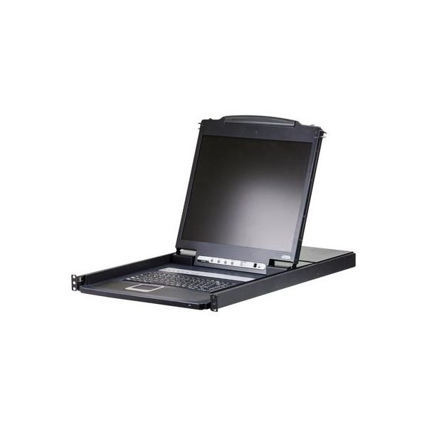 Switch Kvm Aten CL1308N De A 8 Porte, Console Lcd 19" (PS/2-USB, Vga) De-Layout"-image