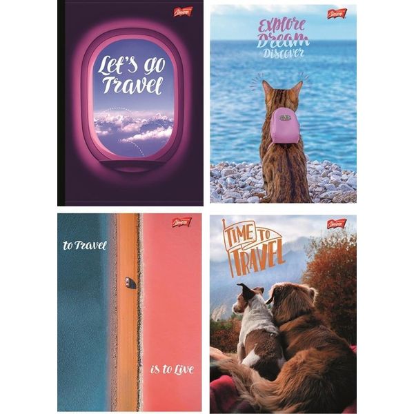 Notebook A5/60K Griglia Viaggio (10 Copie)-image
