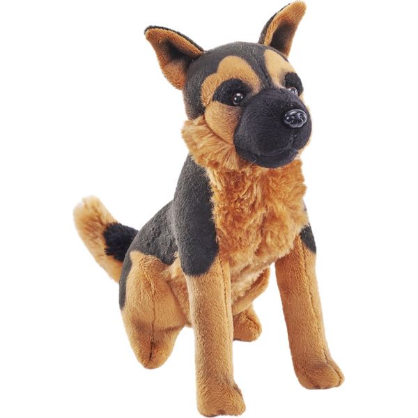 Cane Da Pastore Tedesco In Peluche Con Suono - 18 Cm-image