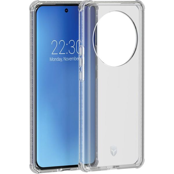Force Case, Custodia Protettiva Per Honor Magic 6 Lite Sistema Tryax Rinforzato Inserti 3D, Trasparente-image