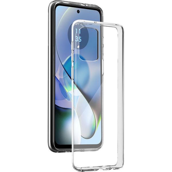 Bigben Connected, Custodia Protettiva Per Motorola G54 5G Flessibile E Ultrasottile In Tpu, Trasparente-image