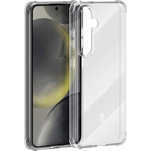 Force Case, Cover Protettiva Per Galaxy S24 Sistema Tryax Rinforzato Con Inserti 3D, Trasparente-image