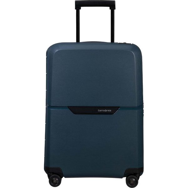 Samsonite Carrello Magnum Eco Spinner 55 / 20 Tsa Midnight Blue Blu Scuro-image