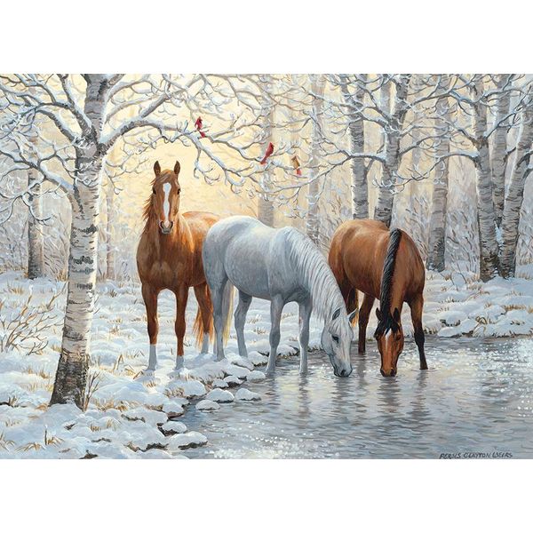 Cobble Hill Puzzle Del Trio Invernale 1000 Pezzi-image