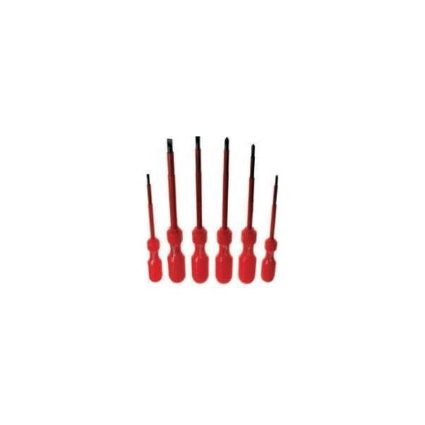 Cacciaviti Elettrici 1000V Set Di 6 Pezzi.-image