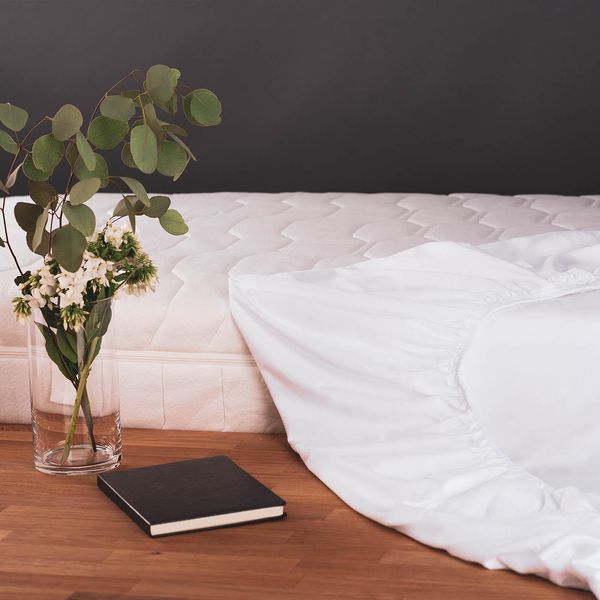 Blumtal Basics - Lenzuolo 120X200Cm In Jersey - Lenzuolo 120X200Cm In 100% Cotone - Lenzuolo 120X200Cm - Coprimaterasso 120X200Cm - Copripiumino - Lenzuolo - Bianco-image