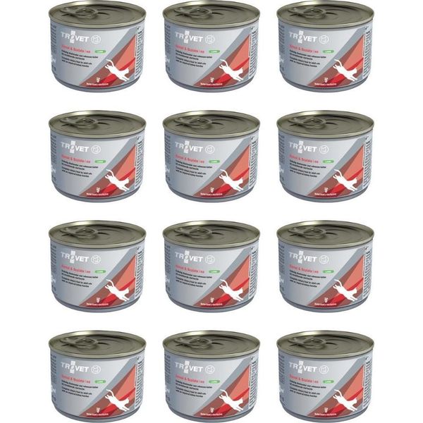 Trovet Renal & Oxalate Rid Agnello - Cibo Umido Per Gatti - 12X200G-image