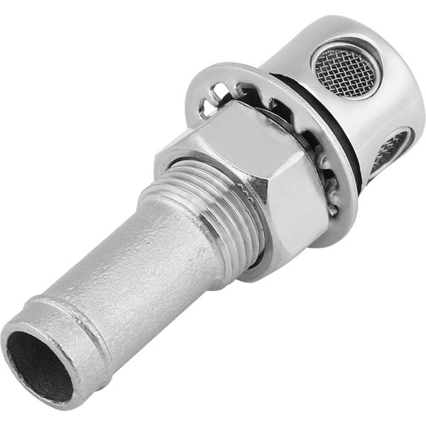 Acciaio Inossidabile Barca Marina Dritto Serbatoio Carburante Sfiato Con Montaggio Guarnizione Hardware Fitting-image