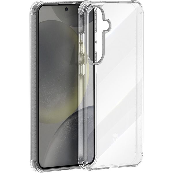 Force Case, Custodia Protettiva Per Galaxy S24 Plus Sistema Tryax Rinforzato Con Inserti 3D, Trasparente-image