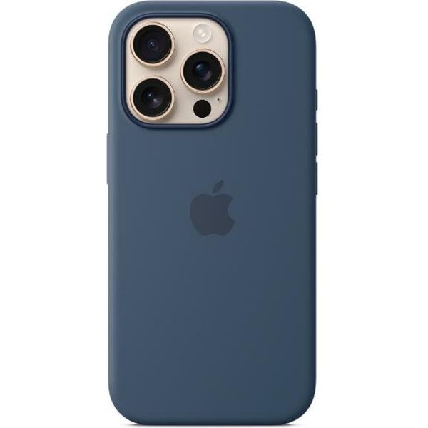 Etui Apple Myyu3Zm/A Iphone 16 Pro Max 6.9 Magsafe Granatowy/Denim Silicone Case-image