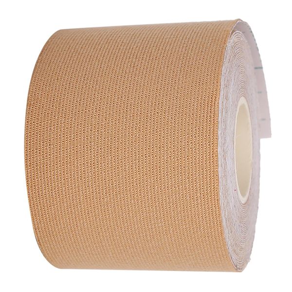 Nastro Muscolare Benda Sport Kinesiologia Nastro Adesivo Elastico Muscolare Cura Nastro (Complexion 5Cm X 5M)-image