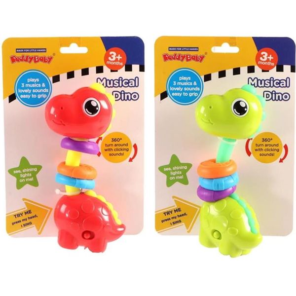 Jonotoys Dino Sonaglio Musicale 14 Cm-image