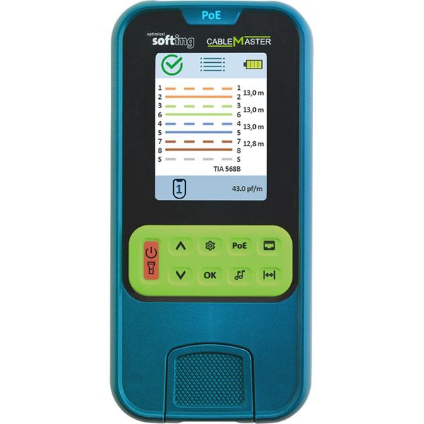 Softing Kit Cablemaster Poe, Cablaggio E Tester Poe++-image