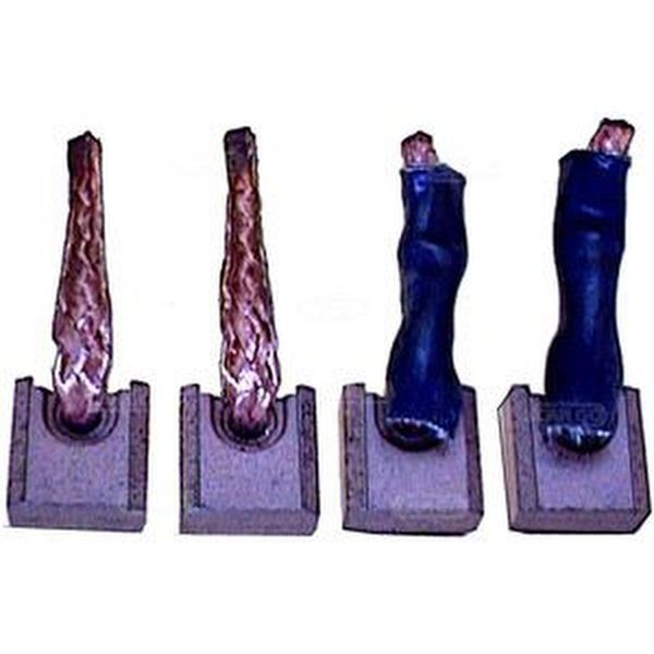 1 Set - Set In Carbonio - Adatto Per: Hc-Cargo 140808 - Valeo Psx142-1434 - Hc-Cargo 142035 - Valeo 187778 - Valeo 187779-image