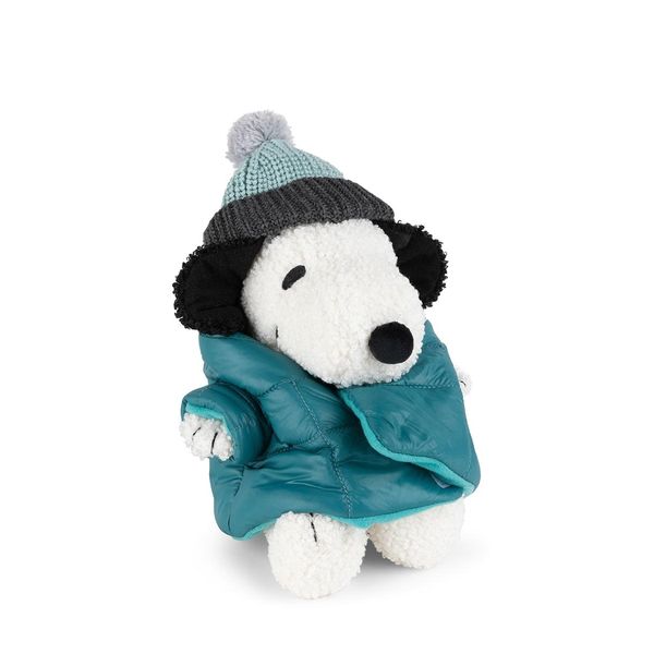Peluche Snoopy Con Giacca Trapuntata Peanuts X Bon Ton Toys 20 Cm-image
