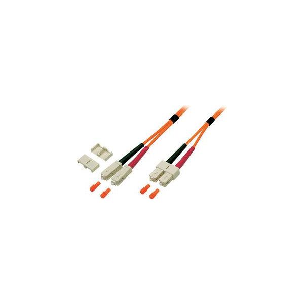 Efb-Elektronik Ponticello Duplex SC-SC 62,5/125µ, OM1, Lszh, Arancione, 3,0 Mm, 1 M Produttore: Efb Elektronik (O6423.1)-image