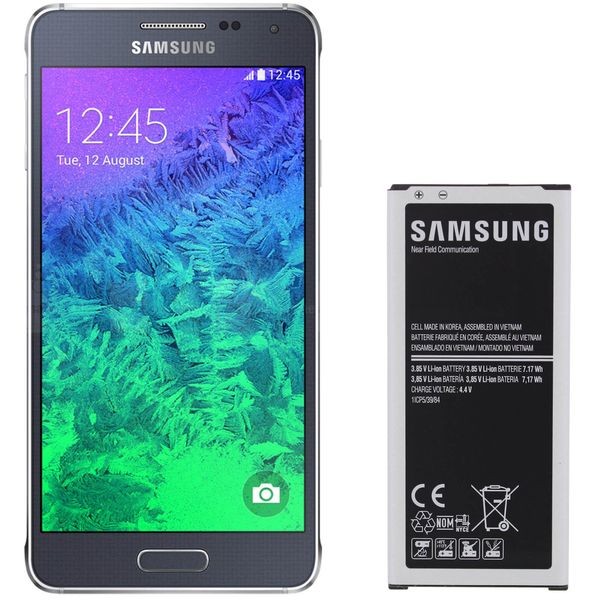 Samsung Batteria 1860 Mah Li-Ion Per G850F Galaxy Alpha (EB-BG850BBECWW)-image