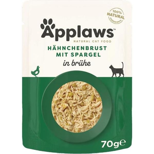 Applaws Cat Nassfutter P.B. Mit HüHnchenbrust & Spargel 70 Gx12-image