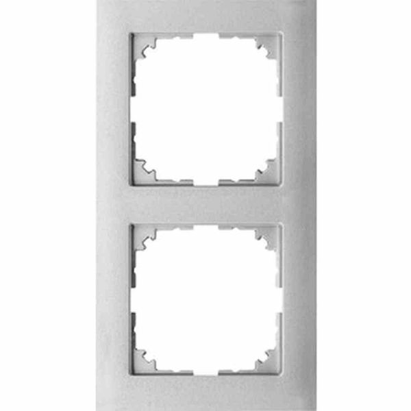 Merten M-Pure Telaio A 2 Ingressi In Alluminio MEG4020-3660 MEG4020-3660 (MEG4020-3660)-image