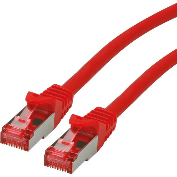 Roline Cat6 1M, 1 M, Cat6, S/Ftp (S-STP), RJ-45, RJ-45, Rosso-image