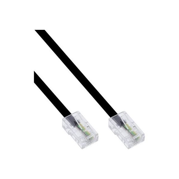 Inline® 68814 Isdn AnschlußKabel, RJ45 Stecker / Stecker (8P4C), 5M-image