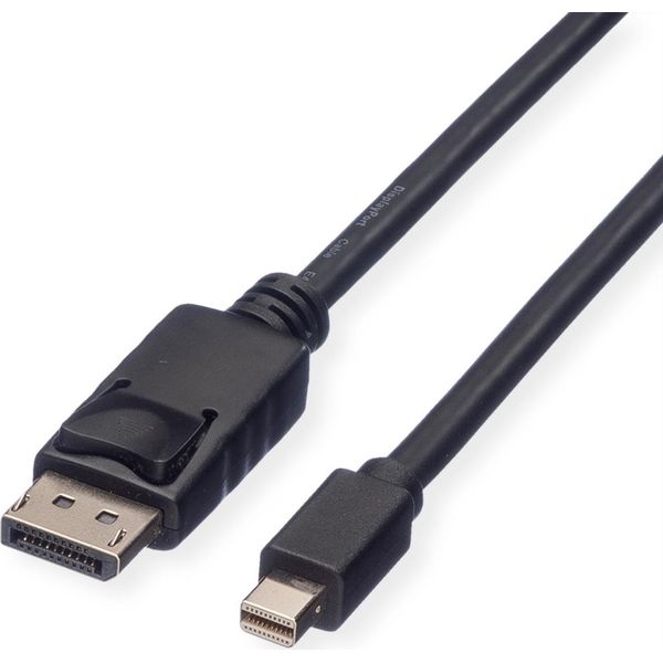 Cavo Displayport Roline, Dp St - Mini Dp St, Nero, 5 M-image