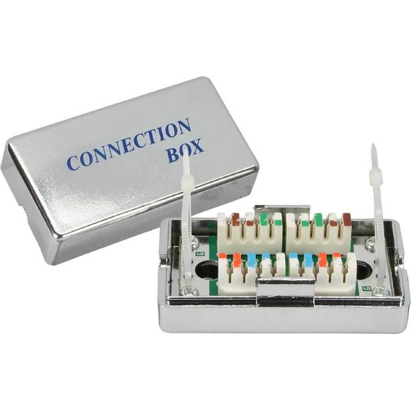 Inline® Accoppiatore Cavi Rigidi Cat.5E Con Modulo Lsa, Schermato Fino A 100Mhz-image
