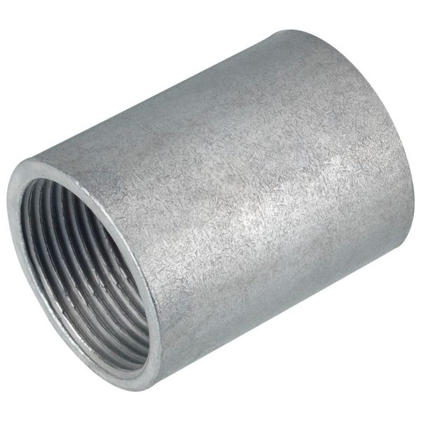 25 Pezzi Manicotto Filettato Per Tubi D'acciaio SM-E-V, Zincato, Ø Mm - Inch 40 Mm 20450040-image