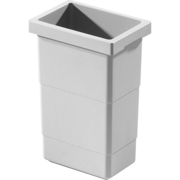 Cestino Interno Hailo 1102429 Grigio Chiaro 2,5 Litri 155 X 110 X 220 Mm-image