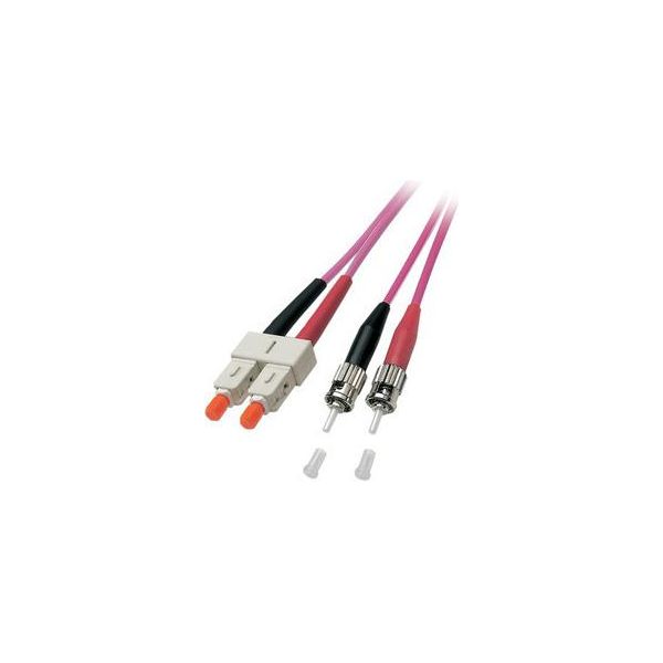 Efb-Elektronik Ponticello Duplex SC-ST 50/125µ, OM4, Lszh, Erika Violet, 3,0Mm, 3M Produttore: Efb Elektronik (O0347.3)-image
