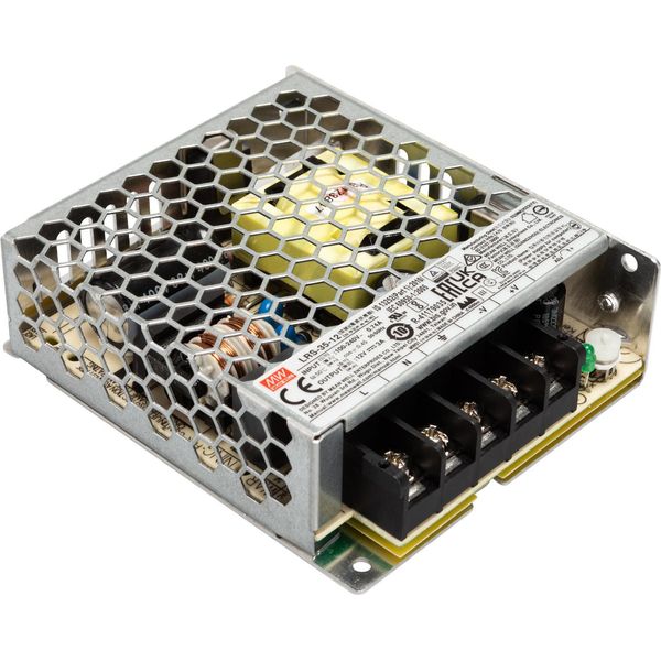 Mean Well LRS-35-12 Alimentatore Switching 12V/DC/0-3/36W-image