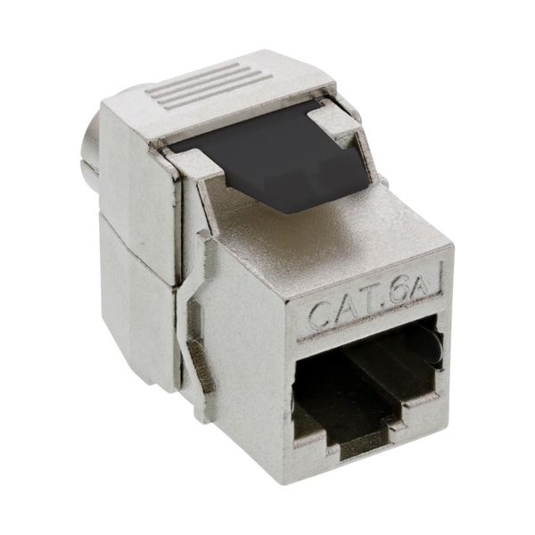 Inline® 76202F Presa Keystone RJ45 / Inserto Lsa, Snap-In, Cat.6A, Design Stretto-image