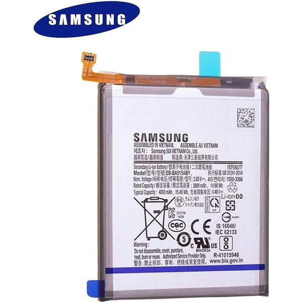 Batteria Originale Samsung Galaxy A51 SM-A515F Batteria EB-BA515ABY 4000Mah-image