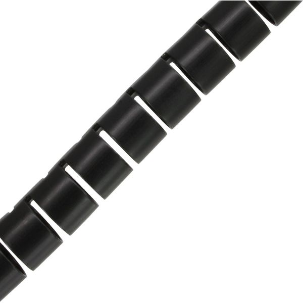 Inline® 59947Y Canalina Flessibile Inline®/Canalina Per Cavi 10M, Nera, 10Mm-image