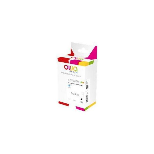 L'inchiostro Owa K20590OW Sostituisce Hp C2P23Ae/No.934Xl Nero-image