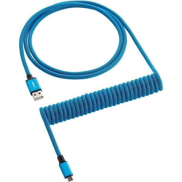 Cavo A Spirale Per Tastiera Cablemod Classic Spectrum Blue Da Micro-Usb A Usb Tipo A-image