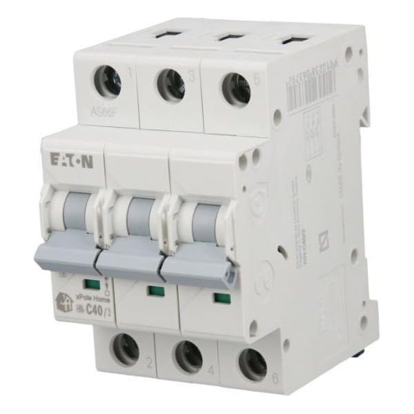 Interruttore Di Sovracorrente 3P C 40A 6Ka Ac Xpole Home 194895 Eaton-image