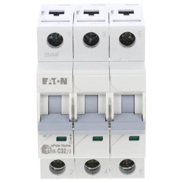 Interruttore Di Sovracorrente 3P C 32A 6Ka Ac Xpole Home 194894 Eaton-image