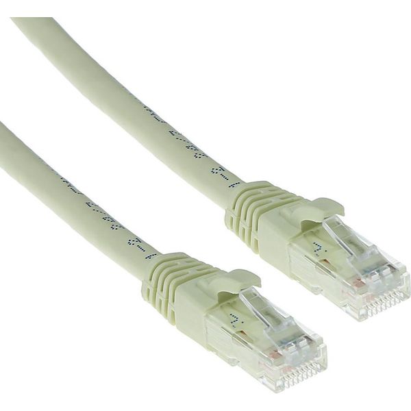 Cavo Patch Act Ivory 20 Metri U/Utp CAT6A Snagless Con Connettori RJ45. Cat6A U/Utp Snagless Iv 20,00M (IB3220)-image