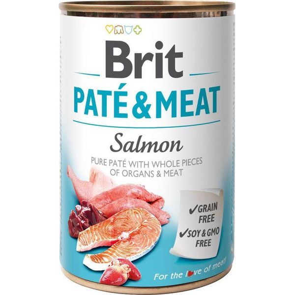 Brit Paté E Carne Di Salmone 400 G-image