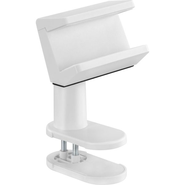 Inline® Morsetto Da Tavolo Per Bussola, Girevole, Morsetto A Molla, Bianco-image