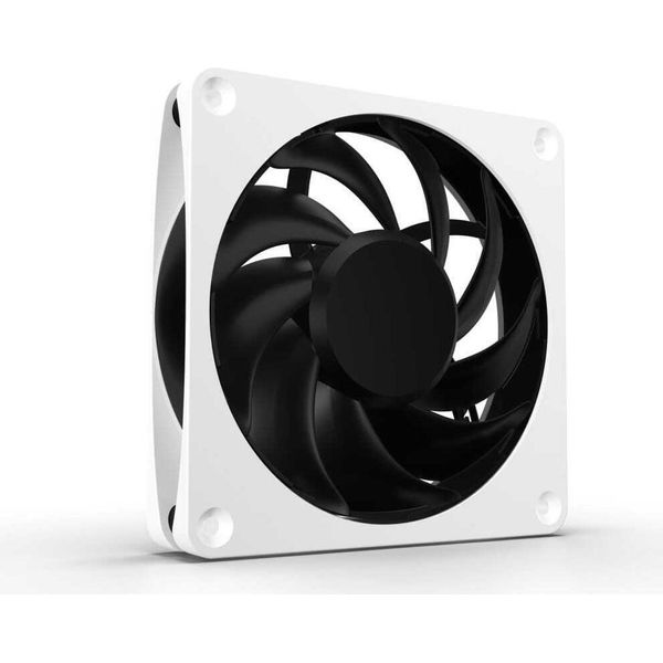 Alphacool Apex Stealth Metal Power 120Mm Ventola 3000Rpm Bianco/Nero-image