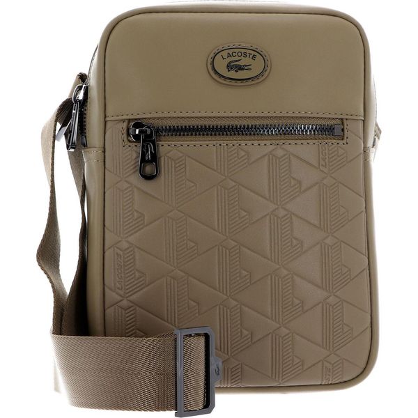 Lacoste Borsa A Tracolla Nomogramme Vertical Camera Bag Viennois Beige-image